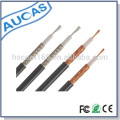 Cable rc59 del cctv del alto rendimiento cable coaxial 3c-2v 75 ohmios similares al cable siamés rg59 precio de fábrica